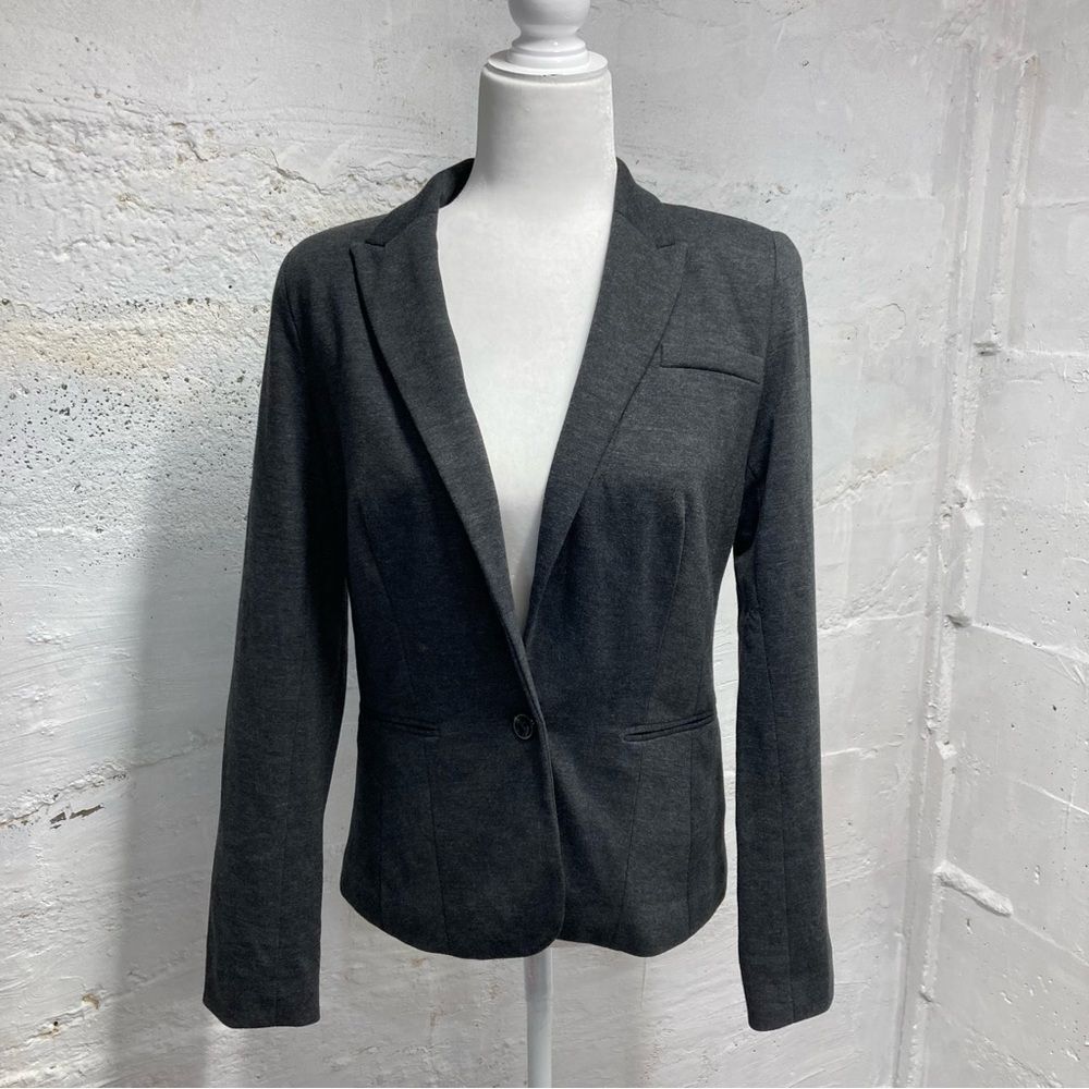 JCP blazer charcoal grey Small New